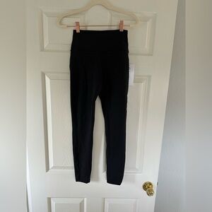 NWT Athleta Transcend No Rise 7/8 Leggings (Small, Tall)